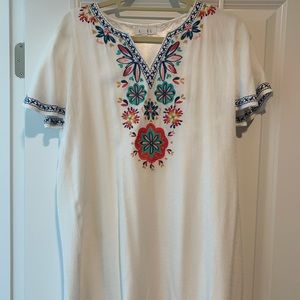 THML EMBROIDERED DRESS